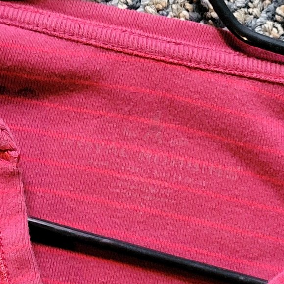 Red Royal Robbins Striped Tee Size Small - Picture 13 of 14